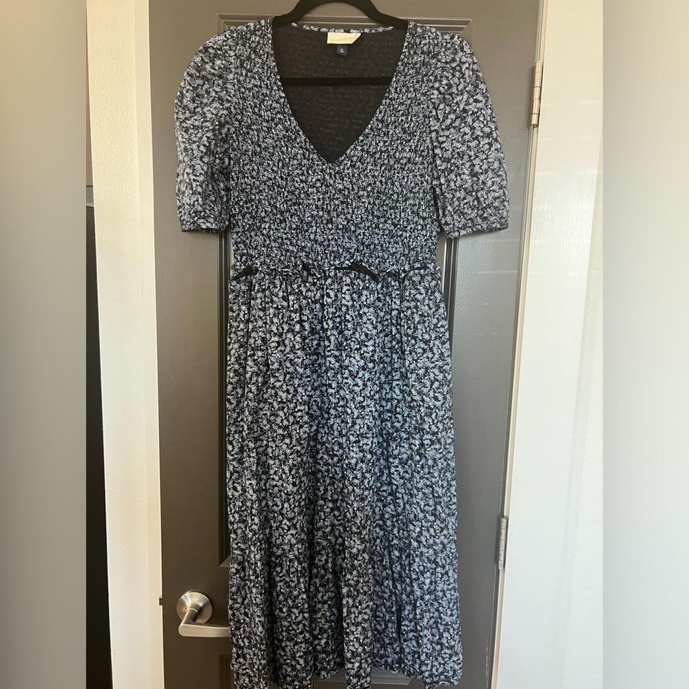 Target Universal Thread Blue Floral Print Maxi - XS